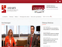 Tablet Screenshot of amarn.com.br